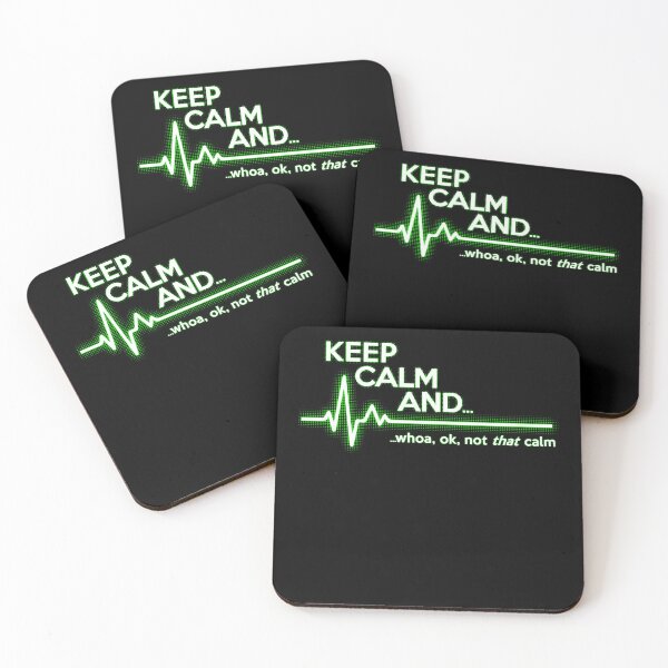 Item preview, Keep Calm, Ok Not That Calm designed and sold by Nerd Shizzle.