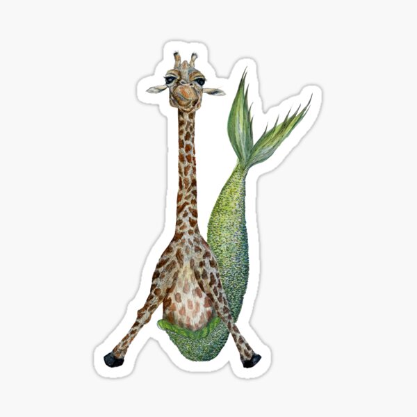 Unicorn Giraffe Stickers Redbubble - roblox creature tycoon unicorn