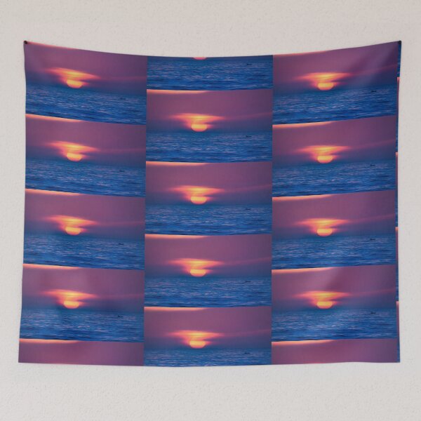 Item preview, Lone Boat at Sundown designed and sold by Ollivrosa.