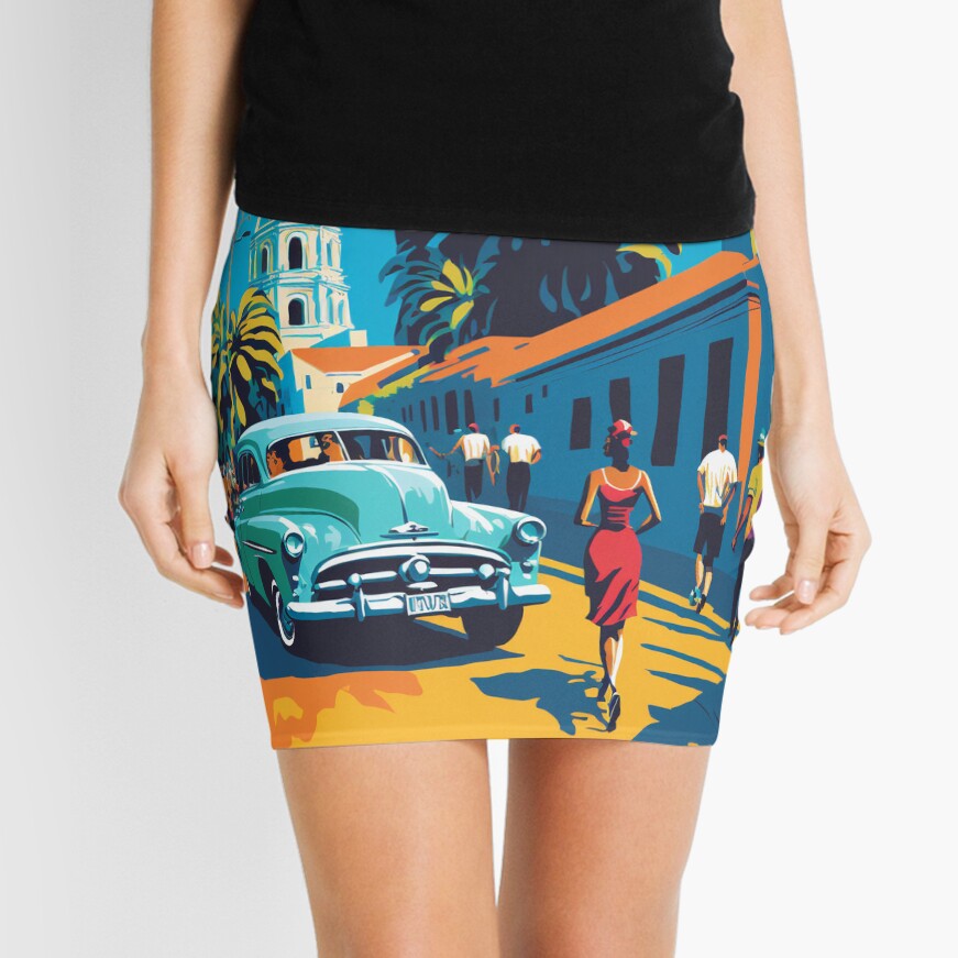 Item preview, Mini Skirt designed and sold by AI-nspiration.