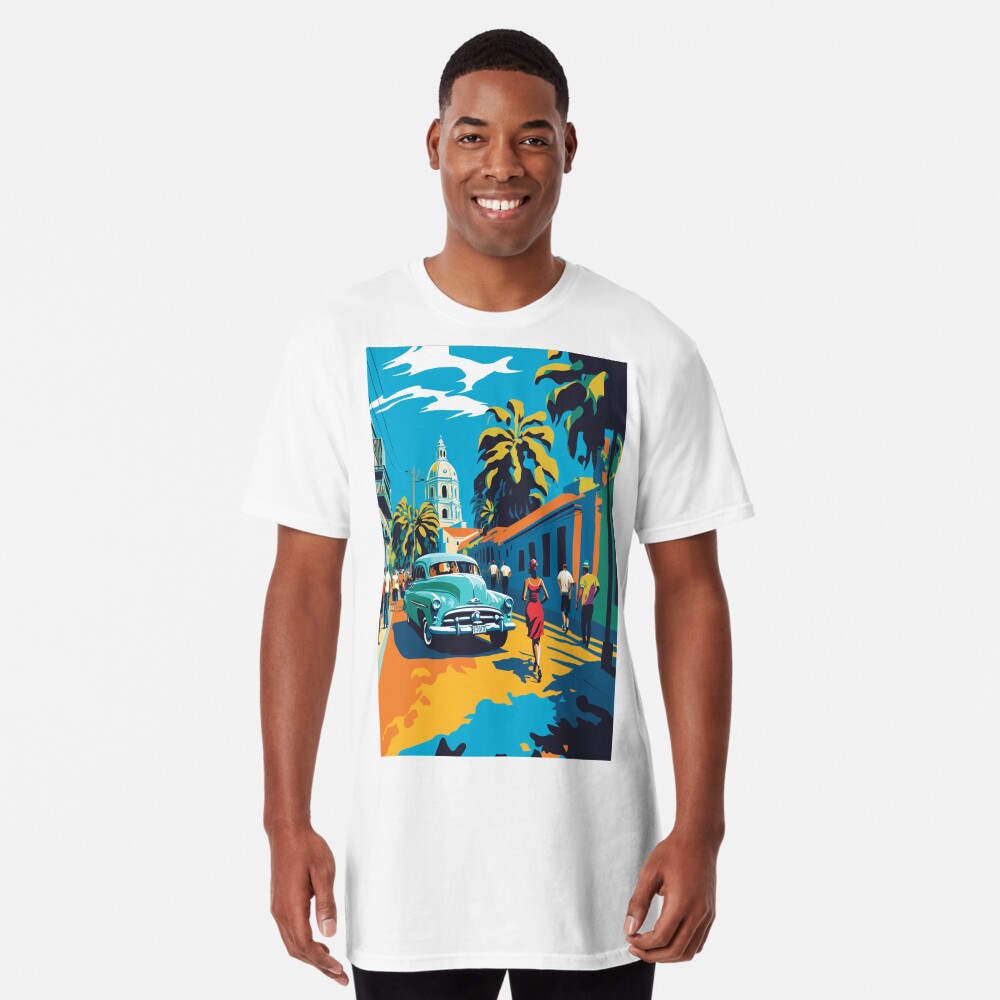 Item preview, Long T-Shirt designed and sold by AI-nspiration.