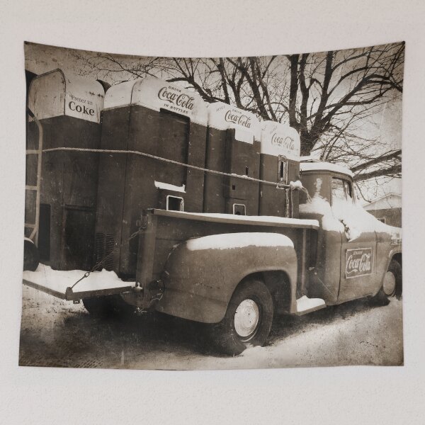 Item preview, Ice Cold vintage themed sepia photography designed and sold by Glimmersmith.