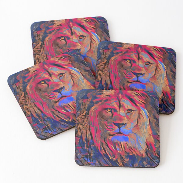 Item preview, Psychedelic Lion #5 designed and sold by mrbribe.