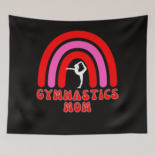 Item preview, Gymnastics Mom Cute Rainbow Mother's Day Gymnast Girl designed and sold by Sarah38.