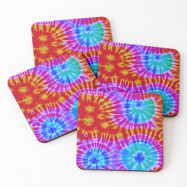 Item preview, Pink,red and teal tie dye pattern designed and sold by patterncrow.