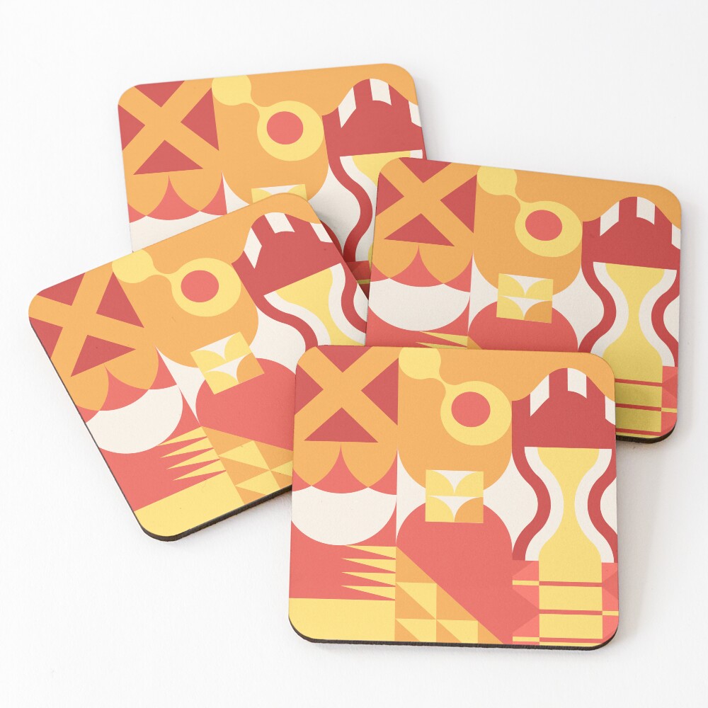 Item preview, Coasters (Set of 4) designed and sold by OddlyInk.