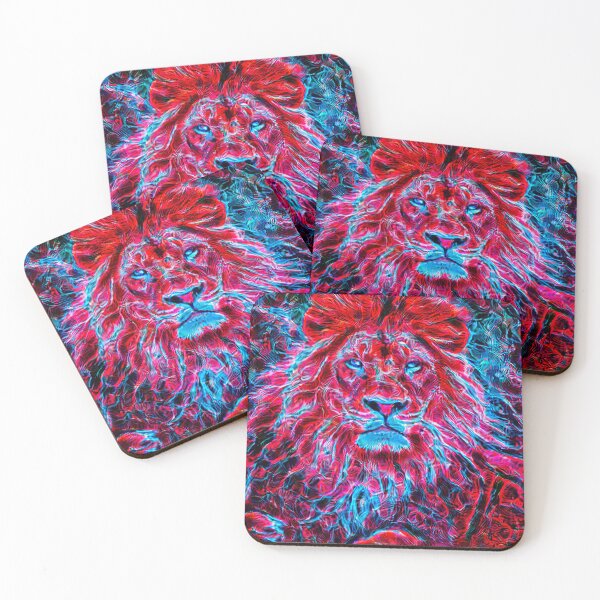 Item preview, Psychedelic Lion #6 designed and sold by mrbribe.