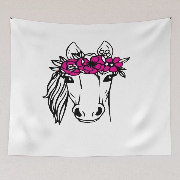 Item preview, Floral Horse designed and sold by samwash.