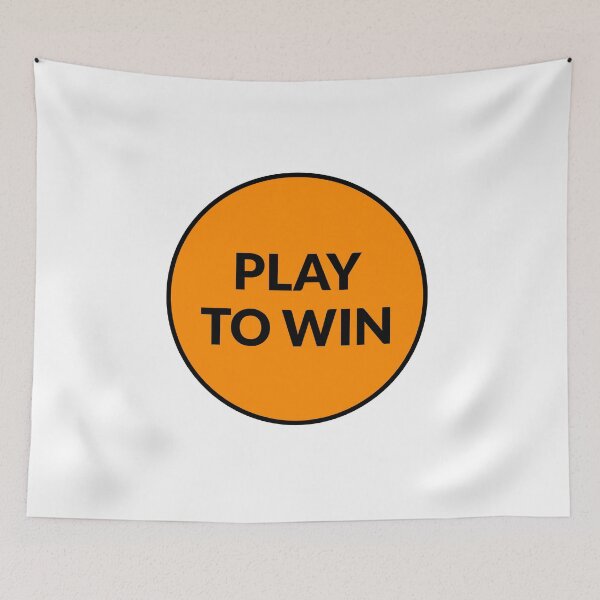 Item preview, PLAY TO WIN designed and sold by Inspirationmotivation.
