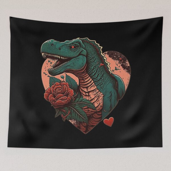 Item preview, Dinosaur Valentine Love - Valentines  designed and sold by the-NAME-.