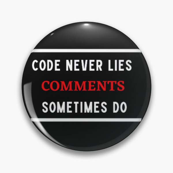 Item preview, Code Never Lies Comments Sometimes Do designed and sold by Teejay-Shop.