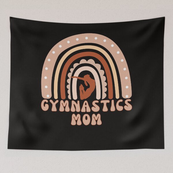 Item preview, Gymnastics Mom Rainbow Cute Leopard Mother's Day Gymnast designed and sold by Sarah38.