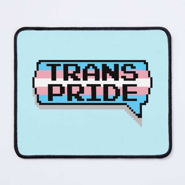 Item preview, Trans Pride Pixelated Chat Box designed and sold by everything4eva.