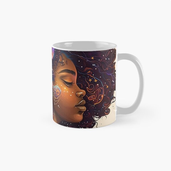 Item preview, cute African-American teenage goddess, with a beautiful ornate afro centric hairstyle designed and sold by BabyDD.