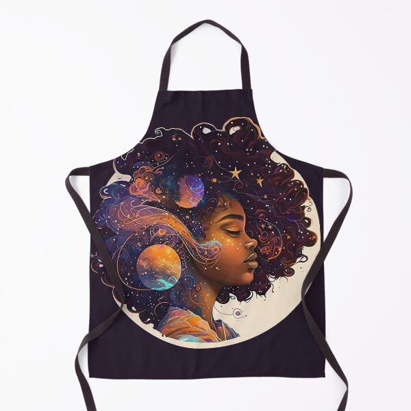 Item preview, cute African-American teenage goddess, with a beautiful ornate afro centric hairstyle designed and sold by BabyDD.