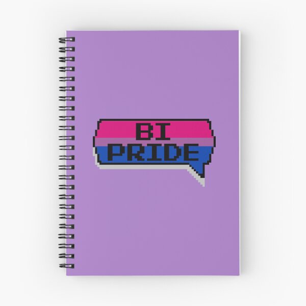 Item preview, Bi Pride Pixelated Chat Box designed and sold by everything4eva.
