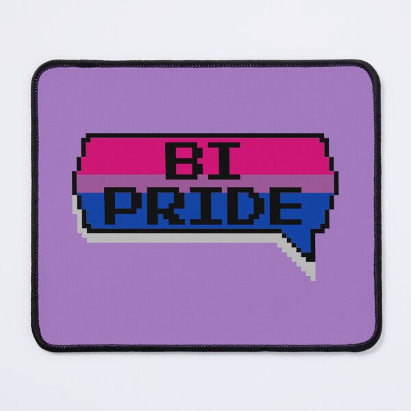 Item preview, Bi Pride Pixelated Chat Box designed and sold by everything4eva.