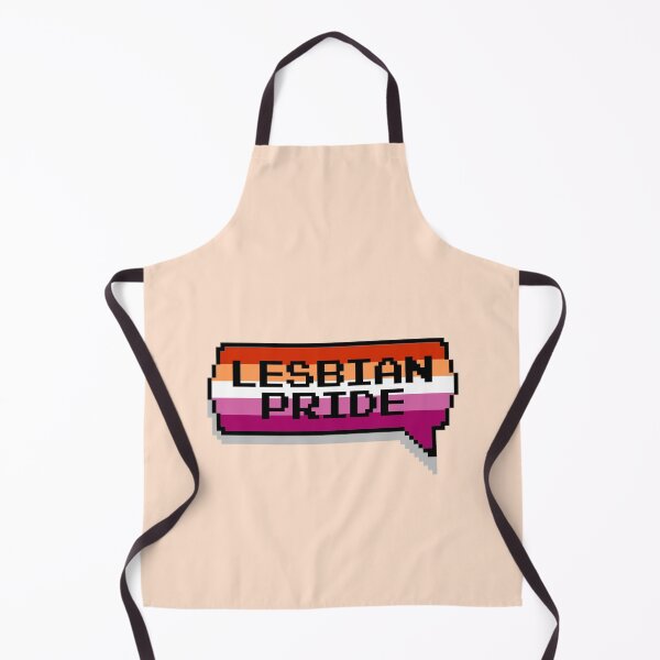 Item preview, Lesbian Pride Pixelated Chat Box designed and sold by everything4eva.