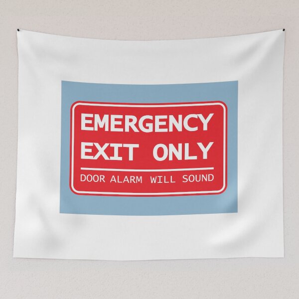 Item preview, Exit Only Sign designed and sold by vectorworks51.
