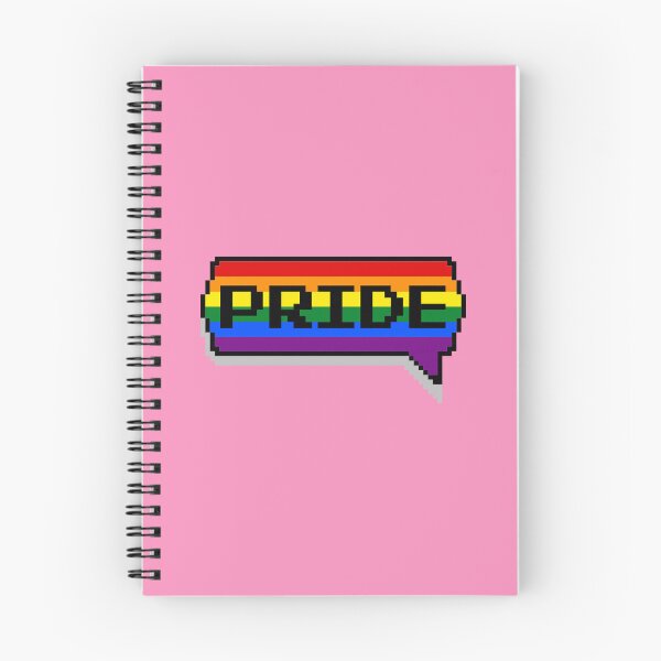 Item preview, Rainbow Pride Pixelated Chat Box designed and sold by everything4eva.