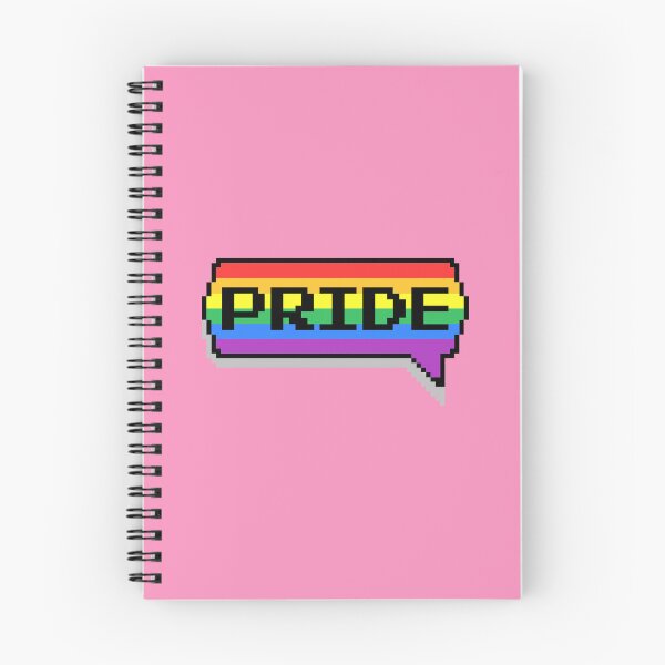 Item preview, Rainbow Pride Pixelated Chat Box designed and sold by everything4eva.