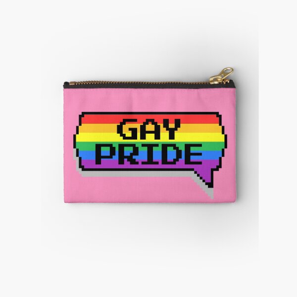 Item preview, Gay Pride Pixelated Chat Box designed and sold by everything4eva.