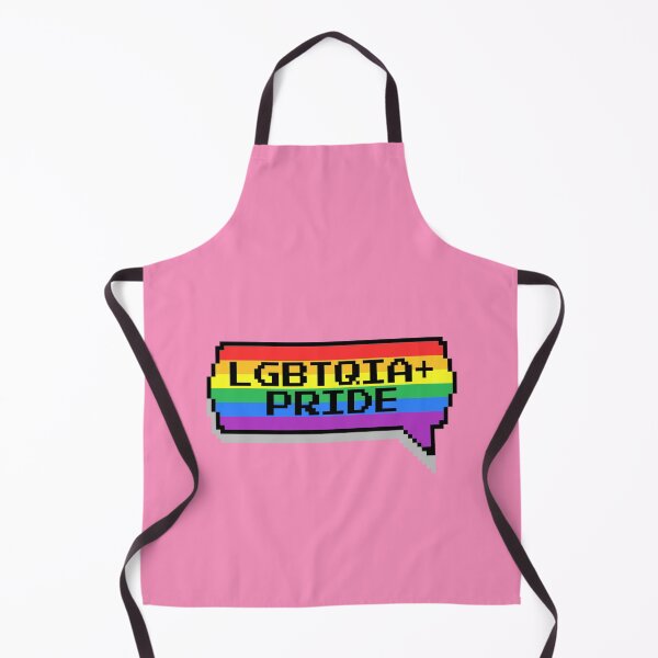 Item preview, LGBTQIA Plus Pride Pixelated Chat Box designed and sold by everything4eva.