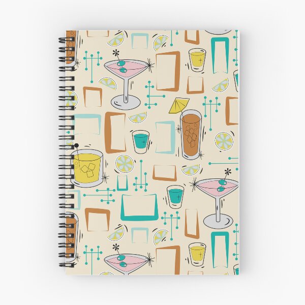 Item preview, Cream Mid century Cocktails designed and sold by PerlaDesignArt.