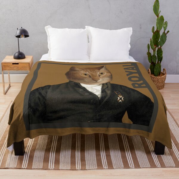 Item preview, Royal Kitty Proud Cat Funny Portrait Art designed and sold by CRHPOD20.
