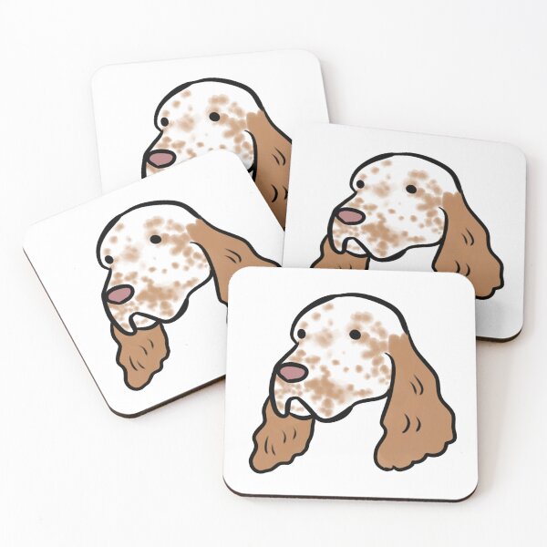 Item preview, English setter cute illustration designed and sold by Yarafantasyart.