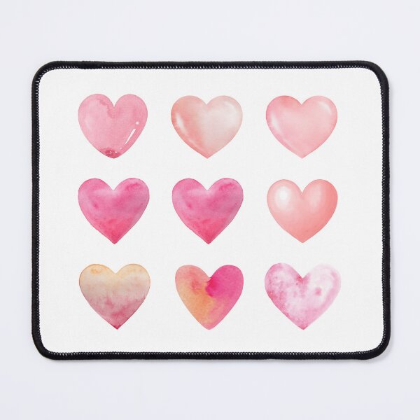 Item preview, Watercolor Pink Hearts Girls Valentines Women's Heart Valentines For Toddler Valentine's Day Gift Hearts Graphic designed and sold by HAWORD.