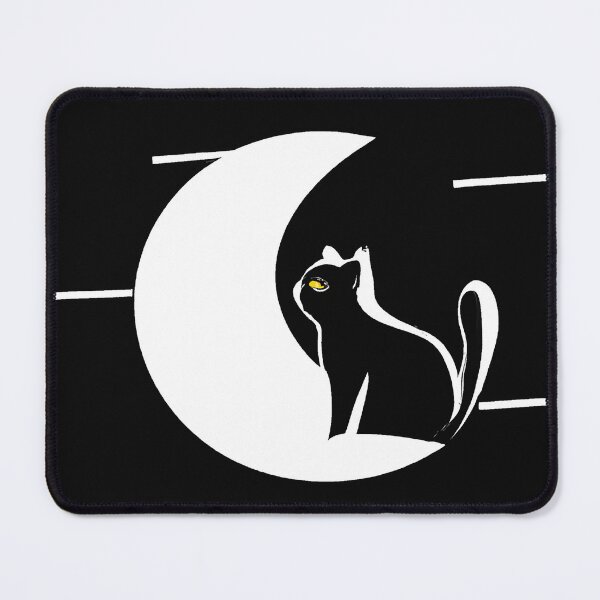 Item preview, Cat on moon designed and sold by kasha-shadow.