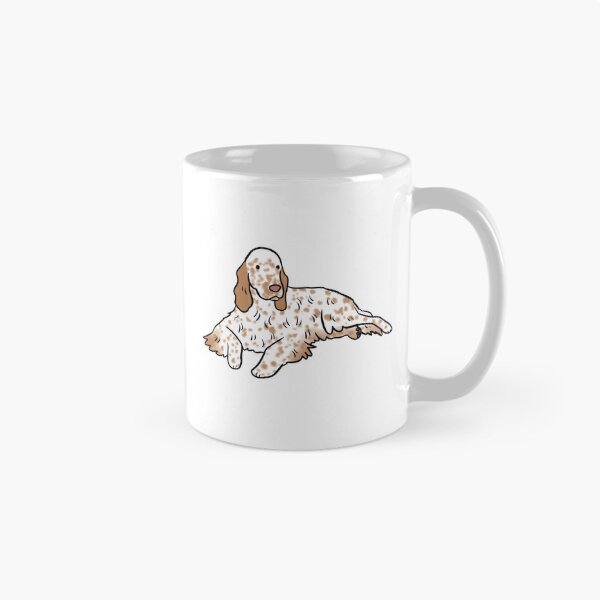 Item preview, English setter cute illustration designed and sold by Yarafantasyart.