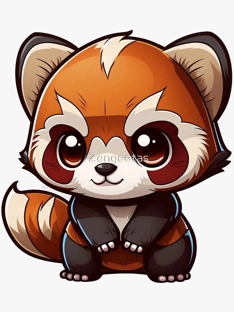 Baby red panda, cute red panda, chibi red panda, Asian animals ...