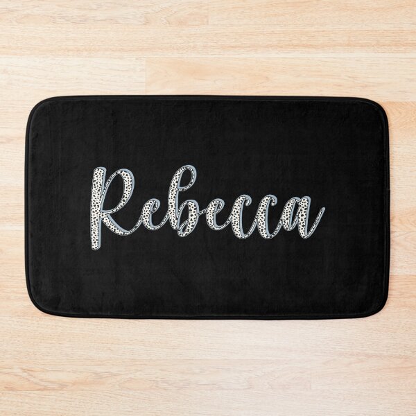 Item preview, Rebecca name, Dalmatian pattern Rebecca first name designed and sold by Danylo Mikhnievych.
