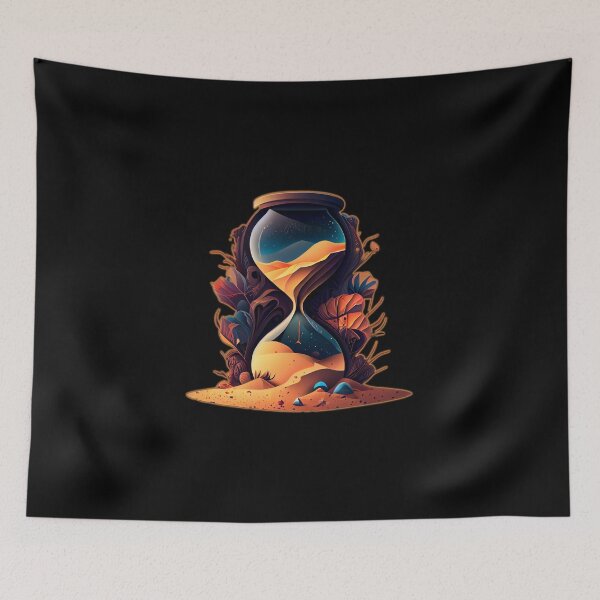 Item preview, Sands Of Time Clock designed and sold by PipikaArt.