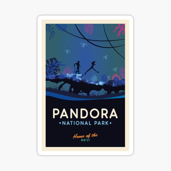 Item preview, Pandora National Park Poster designed and sold by magrodanny.