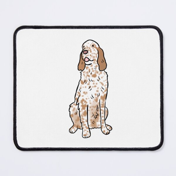 Item preview, English setter cute illustration designed and sold by Yarafantasyart.