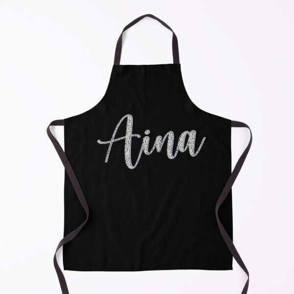 Item preview, Aina name, Dalmatian pattern Aina first name designed and sold by Danylo Mikhnievych.