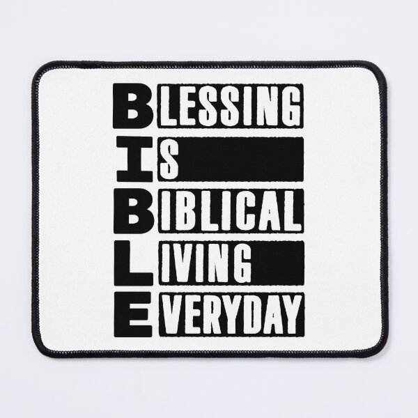 Item preview, BIBLE - Blessing Is Biblical Living Everyday designed and sold by plushism.