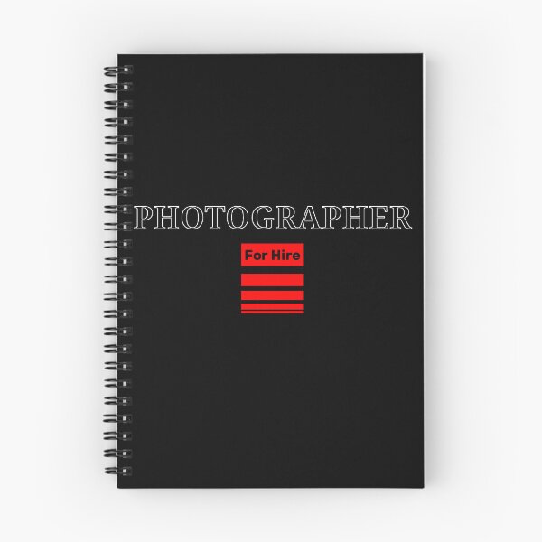 Artikelvorschau, Photographer For Hire Eigenwerbungsprodukte entworfen und verkauft von BryanProjects.