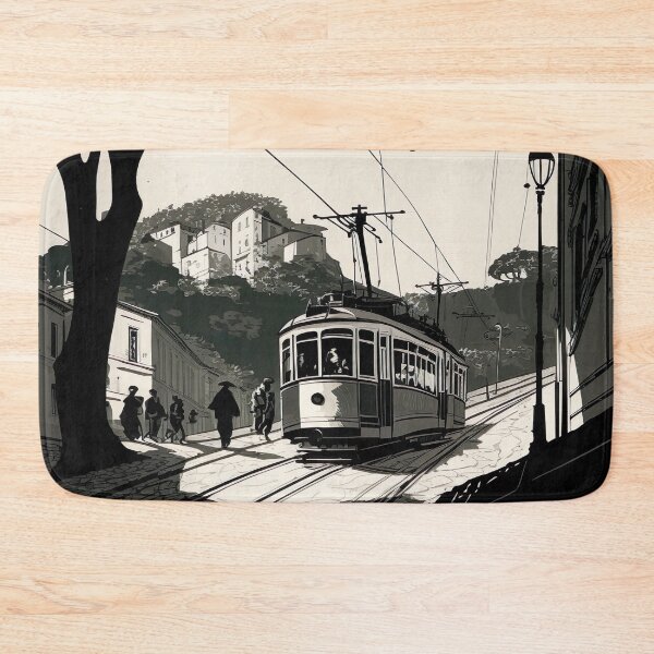 Item preview, A Tram in 1930s Lisbon, Portugal designed and sold by Styrman.