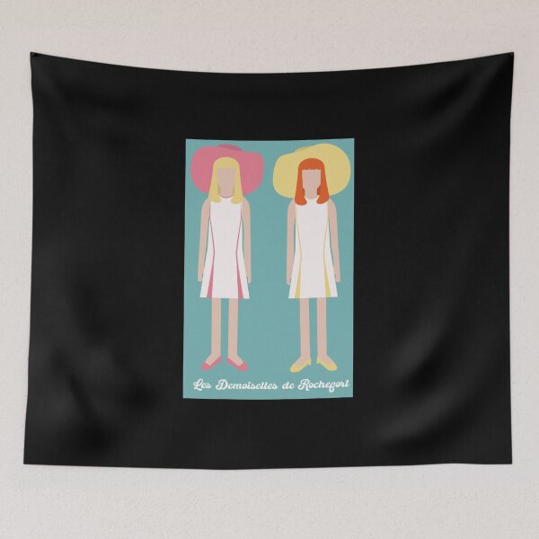 Item preview, Les Demoiselles de Rochefort - The Young Girls of Rochefort Demoiselles de Rochefort Demoiselles de Rochefort designed and sold by ShirleyKell.