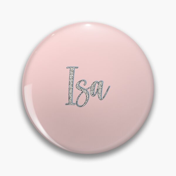Item preview, Isa name, Dalmatian pattern Isa first name designed and sold by Danylo Mikhnievych.