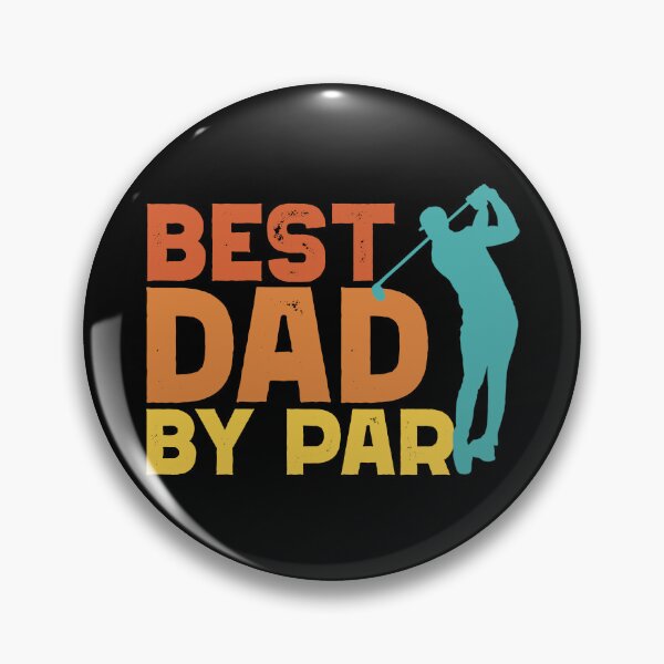Item preview, Best Dad By Par Men's Golf Gift Father's Day Golf Dad Gear designed and sold by DynamicDesign.