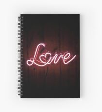 Love Spiral Notebook