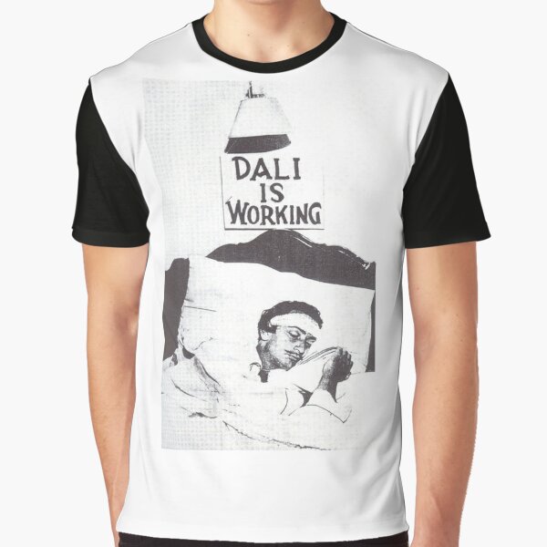 Dali is Working / Sleeping Graphic T-Shirt