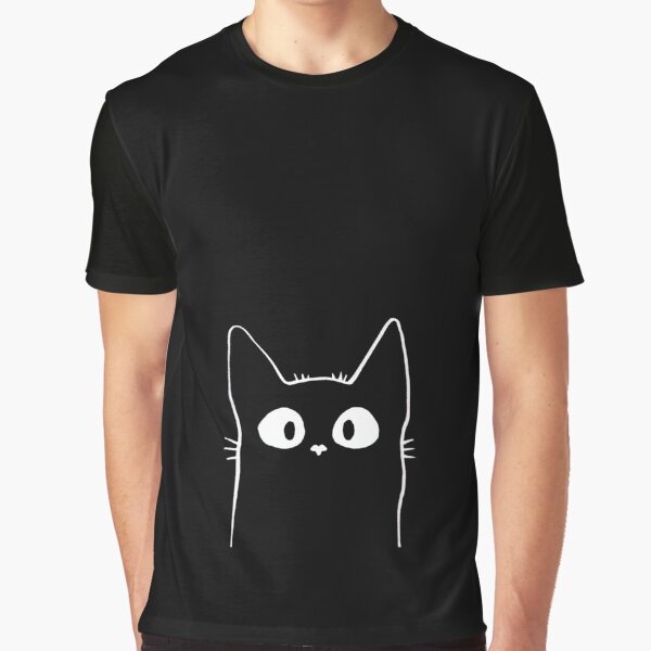 Item preview, Cat Watching Sunset Scene T Shirt designed and sold by CatsLovers0.