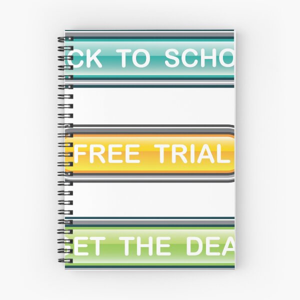 Item preview, Back to School Free trial and Get the deal Buttons designed and sold by vectorworks51.