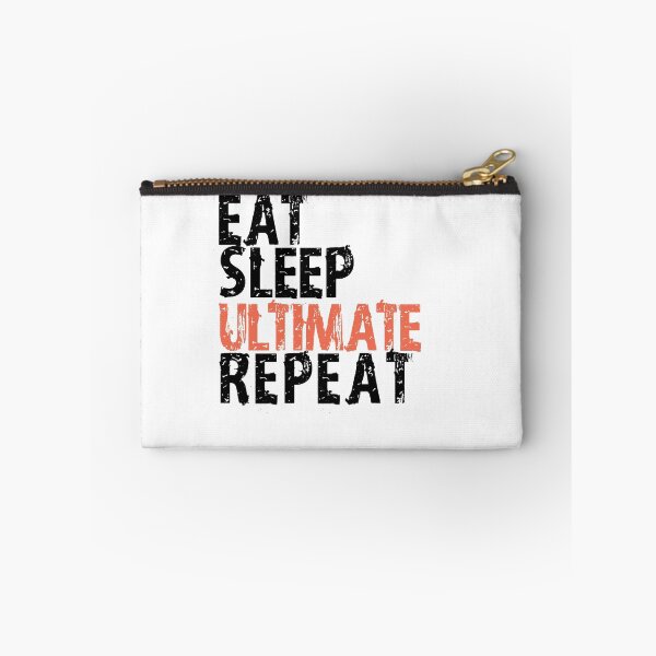 Item preview, Eat sleep Ultimate Repeat  | Hardcore Frisbee  designed and sold by TeeTimeGuys.
